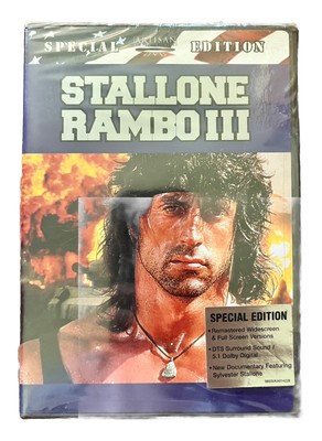Rambo III (DVD, 2003, 2-Disc Set, Special Edition Sensormatic Security Tag)