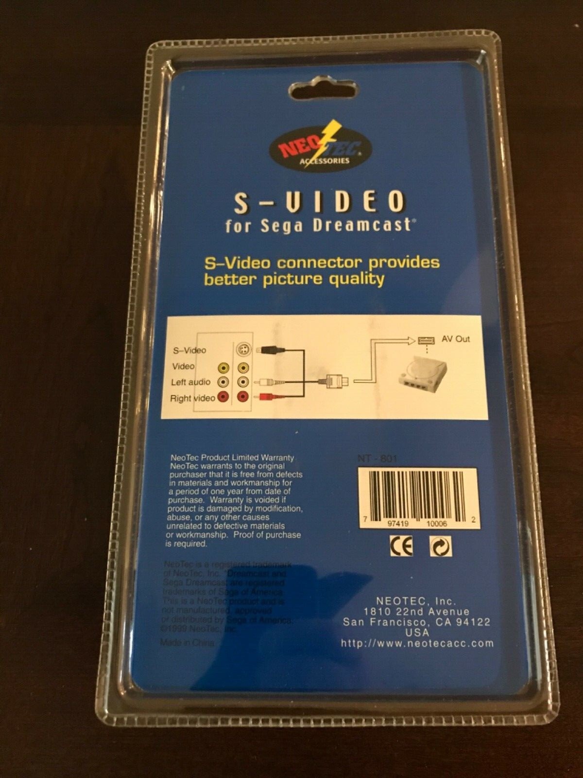 Sega SVideo Cable Cable for Dreamcast for sale online eBay