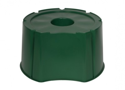Regentonne StandFuß Ständer Block rund Ø 70cm 38cm hoch Kunststoff für