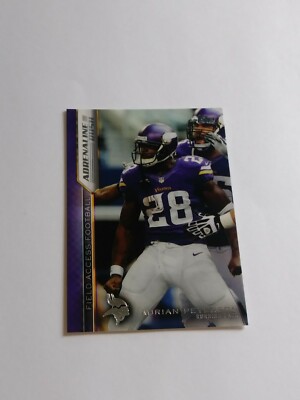 2015 Topps Field Access ** Adrenaline Rush Purple ** #ARA-AP Adrian Peterson /25