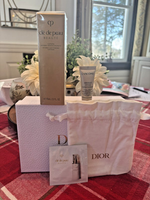 Cle De Peau Lotion Lancome Serum dior vip bag Gift set Disney Travel birthday  