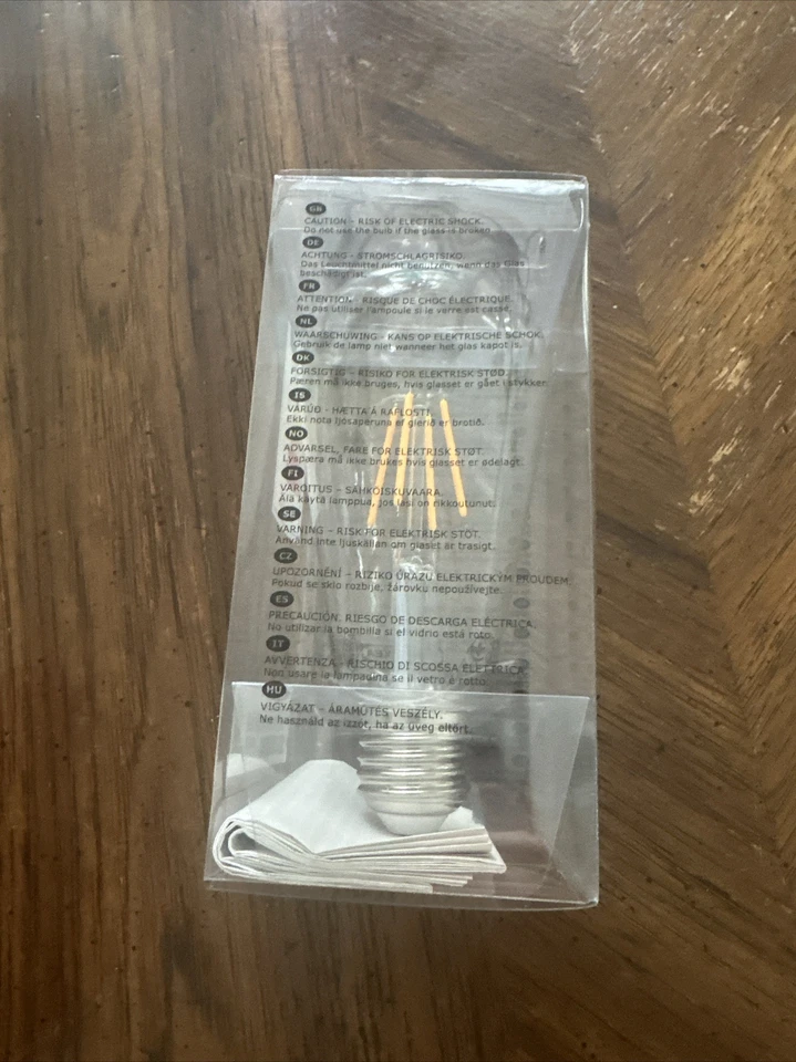 LUNNOM - 603.450.23 - LED bulb E26 400 lumen, dimmable, tear drop shape - Image 2 of 4