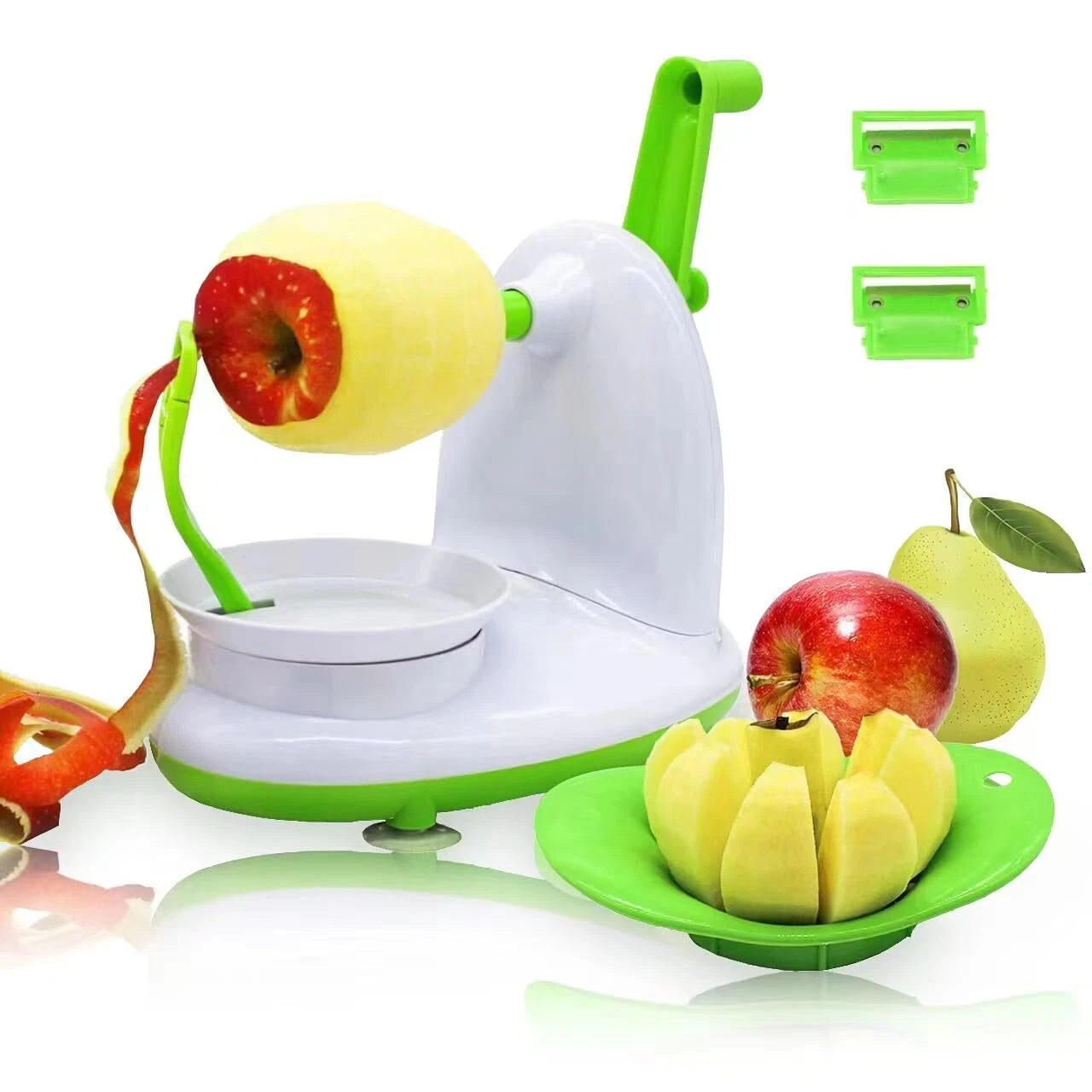 Upgraded Apple Peeler and Corer for Apple Pear Citrus Manual Rotating Kitchen...
Opens in a new wind