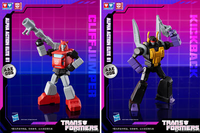 AULDEY Transformers AAE 01 Series Cliffjumper & Kickback Model