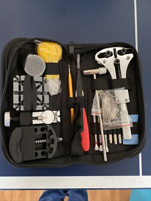 Vastar VWO2ALX1P2 Watch Repair Kit Tool Set 151 Piece 821906614111|