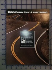1993 Ford 150 Lightning Brochure Folder 1993 Ford 150 Lightning Brochure Folder