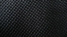 QUALITY Black Silver Amplifier Speaker Grill Fabric Cloth 36" x 57" (1 Yard) New