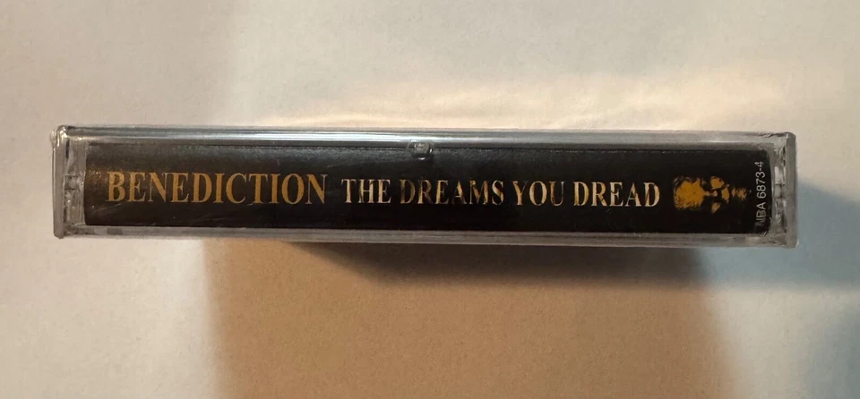 Кассета Benediction The Dreams You Dread дэт-метал 1995 Nuclear Blast ЗАПЕЧАТАННАЯ - Изображение 4 из 4