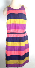 Loft Dress Striped Summer Size Medium