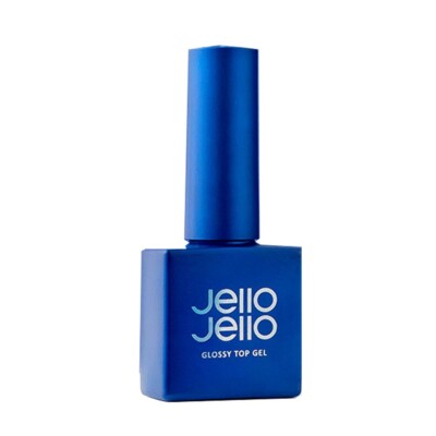 Set Vernis à Ongles Gel Jello Jello - Base Peel-off Et Top Coat Glossy, Neuf De Corée