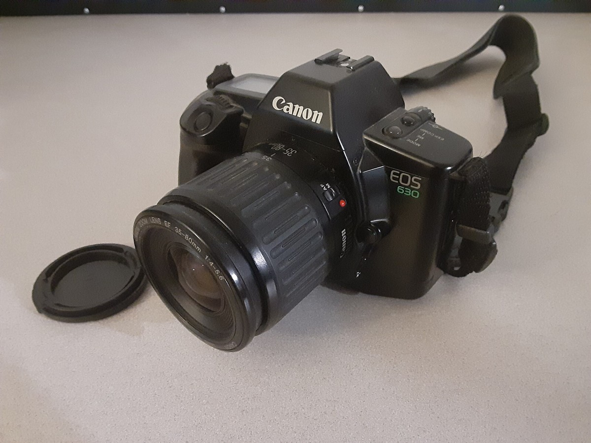 Canon EOS 630 Camera with 35-85 Canon Lens, No Battery