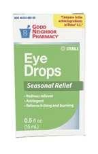 GNP EYE DROPS ALLERGY RELIEF 0.5 FL OZ 