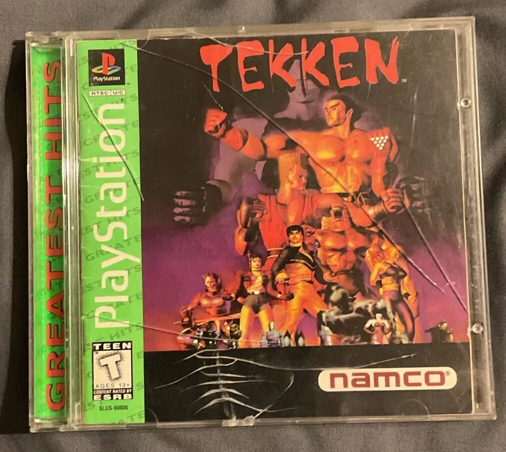 Tekken One 1 NAMCO PlayStation 1 PS1 Tested Fighting Action