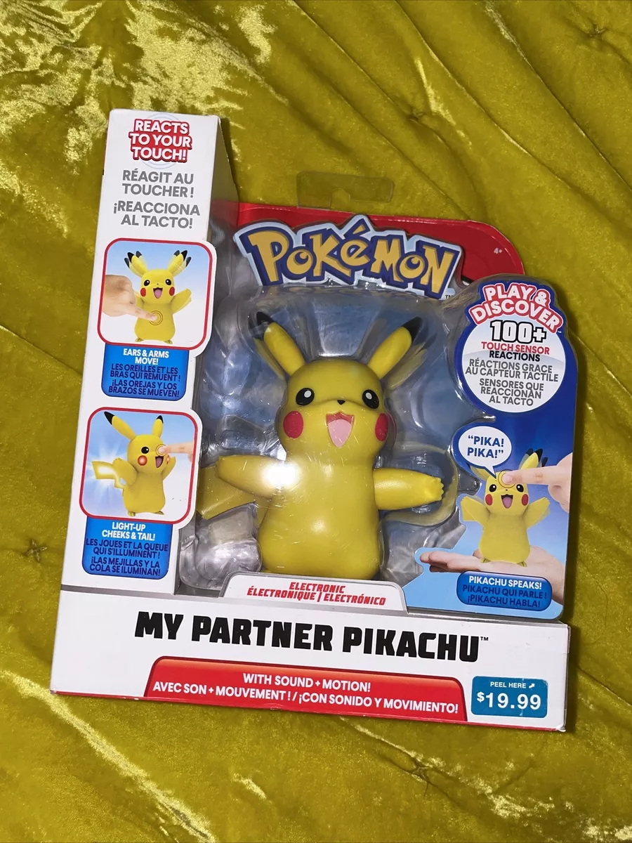 My partner online pikachu action figure