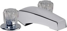 2 Handle Garden Tub Faucet Chrome Mobile Home And RV Replacement Plumbing Fix...