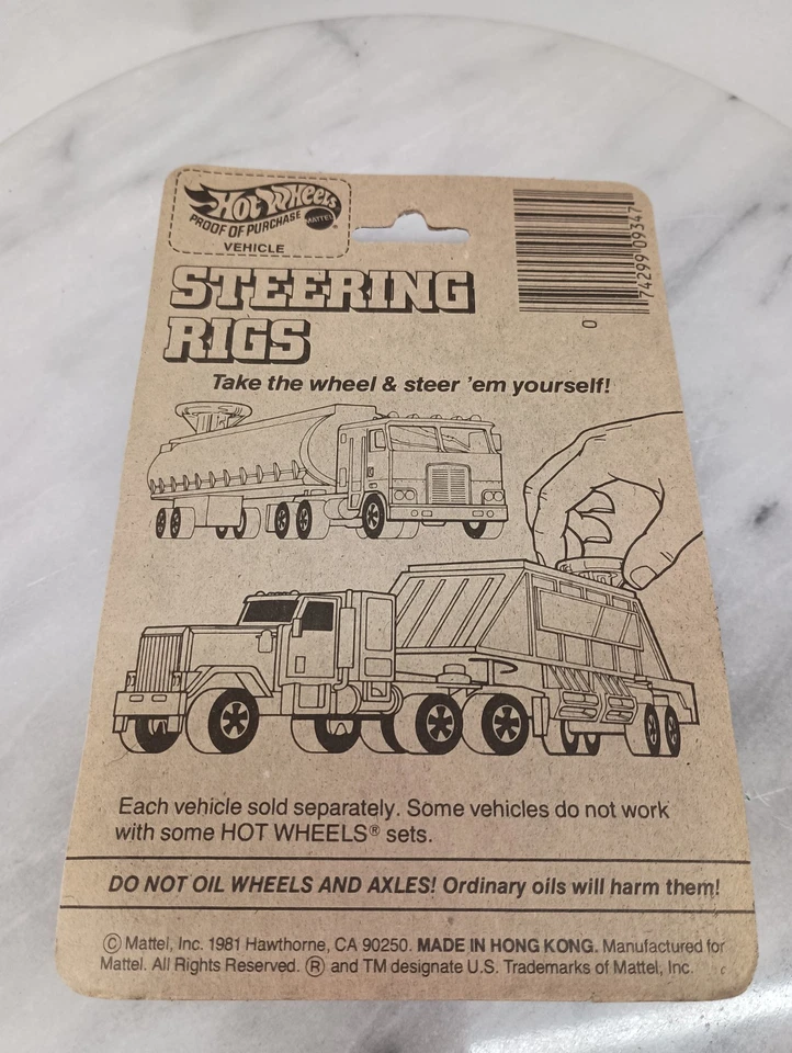 Neumáticos de pared Hot Wheels Black '34 Packard 3920 1981 blancos Foto 3 de 3