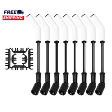 8Pcs Ls Spark Plug Wire Set 9070C Ceramic Spark Plug Wire with Extreme 9000