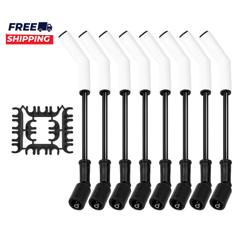 8Pcs Ls Spark Plug Wire Set  9070C Ceramic Spark Plug Wire with Extreme 9000 - Picture 1 of 7