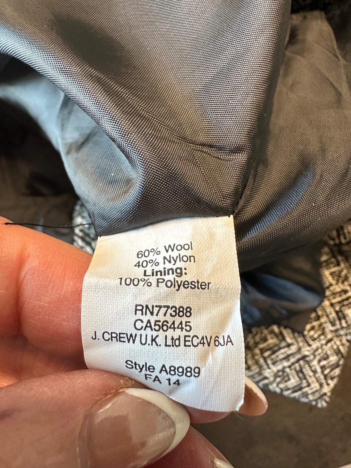 J CREW JUMPER DRESS WOMENS 10 HOUNDSTOOTH PATTERN… - image 10