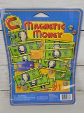 Magnetic Money Learning Toy for Kids NEW Ages 3 Educational Set