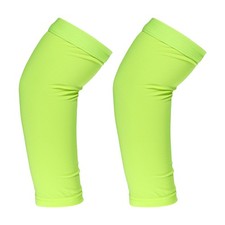 1 Paire Coude Compression Manchon Manchon Réduire Jointure Vert fluorescent L
