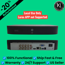 Lorex D861A8B-Z 4K Digital Video Recorder DVR 1TB HDD Local Use Only READ