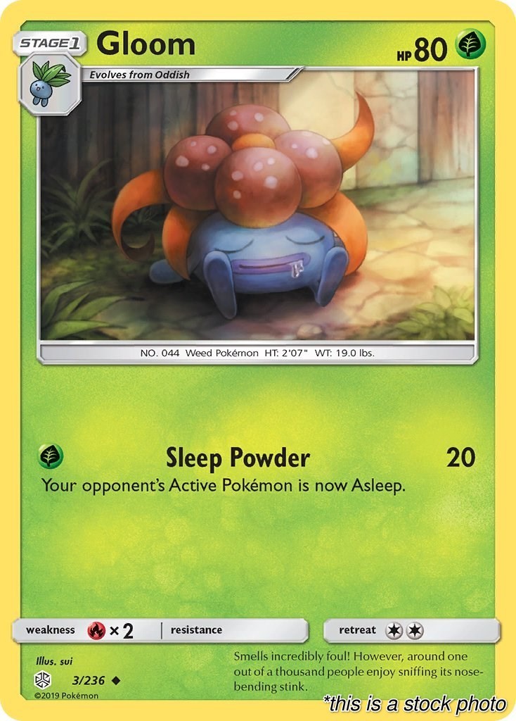 Gloom Uncommon NM [SM - Cosmic Eclipse - 3/236]