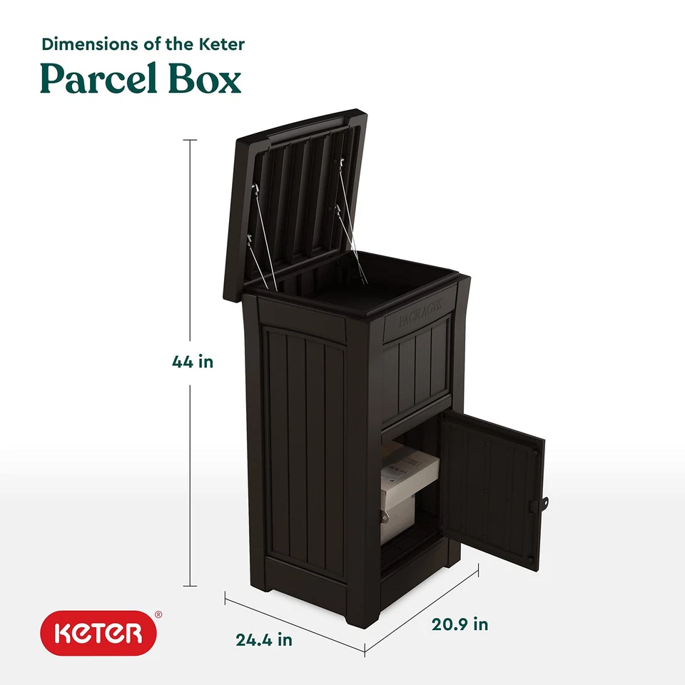 Delivery for Porch with Lockable Secure Storage Compartment to Keep Packages ... - Image 3 of 4