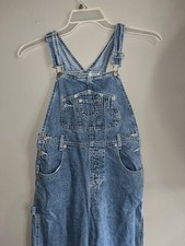 Arizona Jean Co Vintage Y2K Denim Medium Washed Overalls Size Medium Girls 