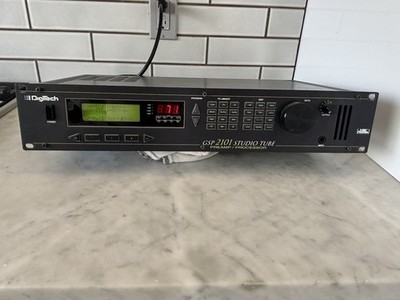 Digitech GSP-2101 Studio Tube Preamp Multi Effects Guitar Processor Black