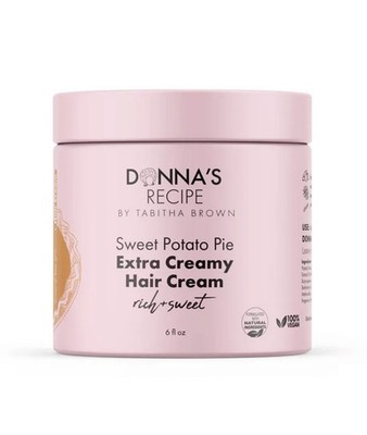 Donna's Recipe by Tabitha Brown Sweet Potato Pie Extra Creamy Hair Cream - NEW