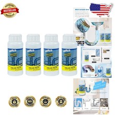 Powerful Sink Drain Cleaner - Wild Tornado, Unclogs Instantly, Safe for Pipes