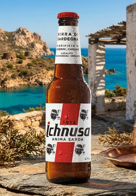 Ichnusa Anima Sarda 24 x 0,33l - das Bier, das Sardinien im Herzen trägt 🇮🇹❤️