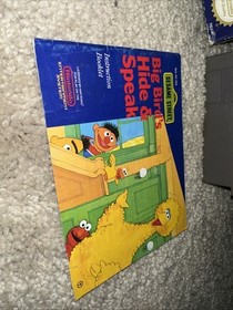 Sesame Street: Big Bird's Hide & Speak Nintendo NES. Ideal Game - CIB Complete