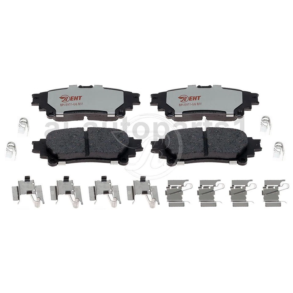 Kit de rotores e pastilhas de freio traseiras Lexus GS200t 2016 2017 - Imagem 2 de 4