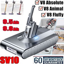 9500mAh For Dyson V8 Battery SV10 Absolute Cordless Vacuum Cleaner Battery new