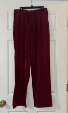 Halara Slacks S Small Dark Burgundy NWT Work Pants Pleats Career Dress Office