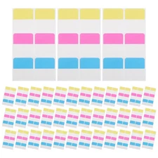 20 Bags Index Tabs Adhesive Filing Page Markers for Classification