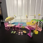 Vintage 1986 Barbie Tropical Pool & Patio Set Mattel 3041 W Box 95% Complete￼