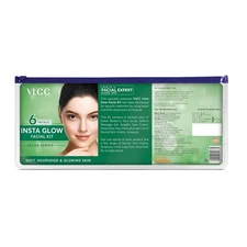 VLCC Salon Series Insta Glow Facial Kit For Glowing Skin 240gm+12ml