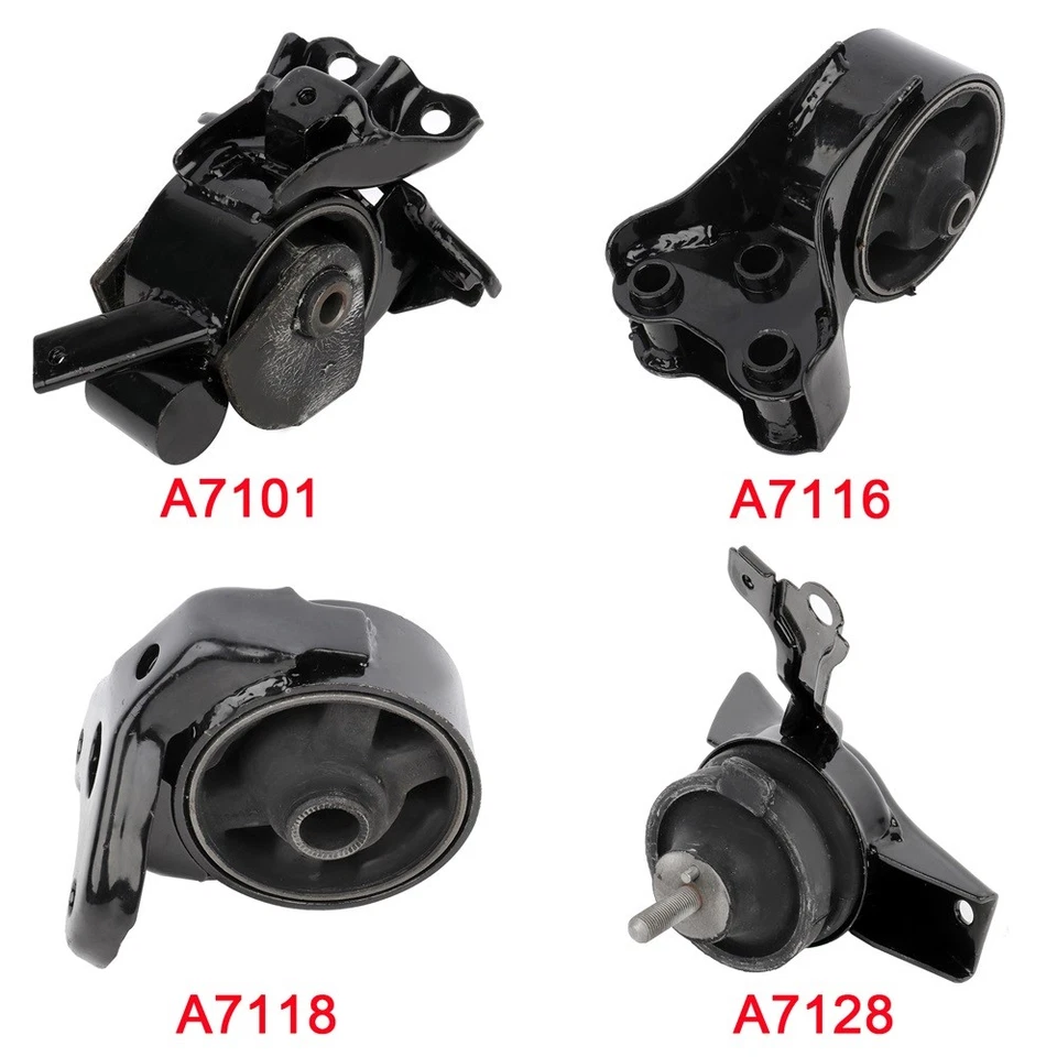 4x Engine Motor & Transmission Mount for Hyundai Elantra 2001-2006 Tiburon 2.0L - Image 3 of 4