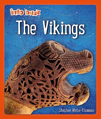 Vikings (Info Buzz: Early Britons). White-Thomson 9781445173665 Free Shipping..#