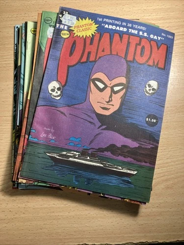 Bulk Lot of 17 x Frew Phantom Comics in the 1000's. Very Good Cond.