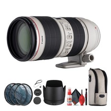 Canon SLR Lenses EF 70-200mm F/2.8L IS II USM Telephoto Zoom Lens