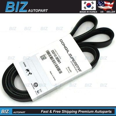 OEM Serpentine Belt for 2007-2009 Santa Fe 2006-10 Optima Rondo 2.7L 25212-3E001