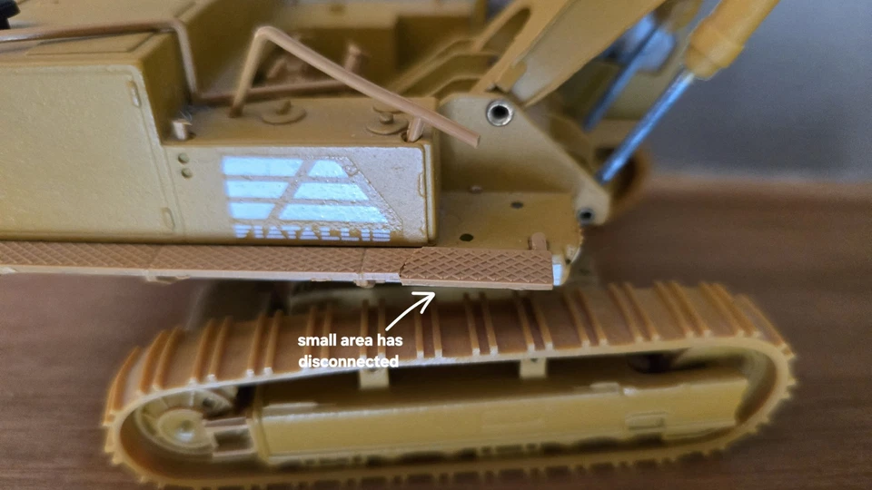 Coches antiguos - Escala 1:50 - DieCast - FiatAllis -FE 40 - Excavadora  Foto 4 de 4