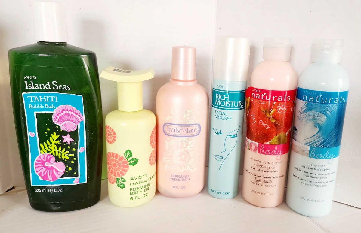 Vintage Avon Products Lotion Shampoo Soap Bath New NOS 25 Piece | eBay