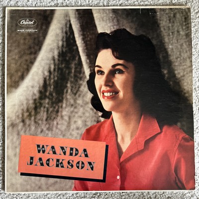 Wanda Jackson - Self Titled S/T - VG+ Vinyl LP 1958 T 1041 Mono Capitol Records