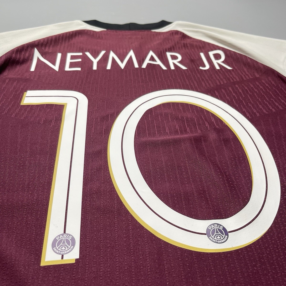 PSG NIKE 2020/2021 FOOTBALL PLAYER ISSUE JERSEY #10 NEYMAR SIZE