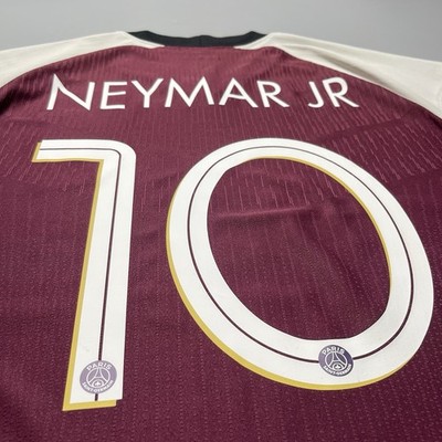 PSG NIKE 2020/2021 FOOTBALL PLAYER ISSUE JERSEY #10 NEYMAR SIZE